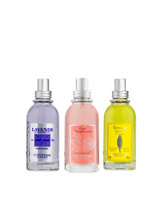 Combo Desodorante Col&ocirc;nia: Lavanda, Cereja Toranja e Verbena C&iacute;trica